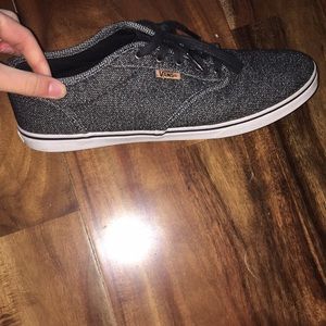 Black and white VANS